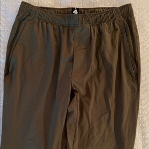 Men's Olive Green Track Pants